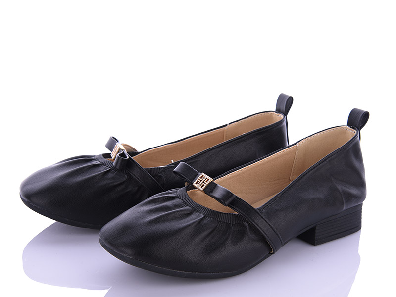 Violeta 197-78 black (деми) туфли женские