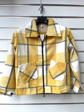 No Brand A7580 yellow (зима) куртка женские