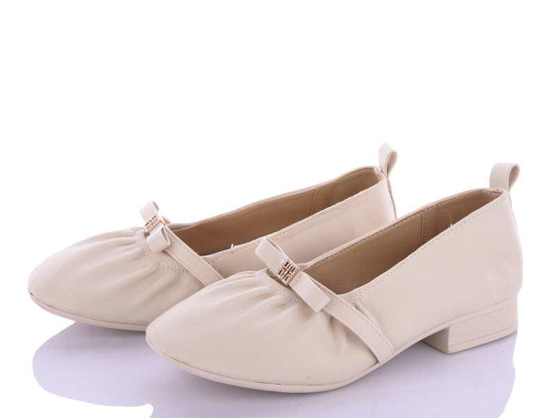Violeta 197-78 beige (деми) туфли женские