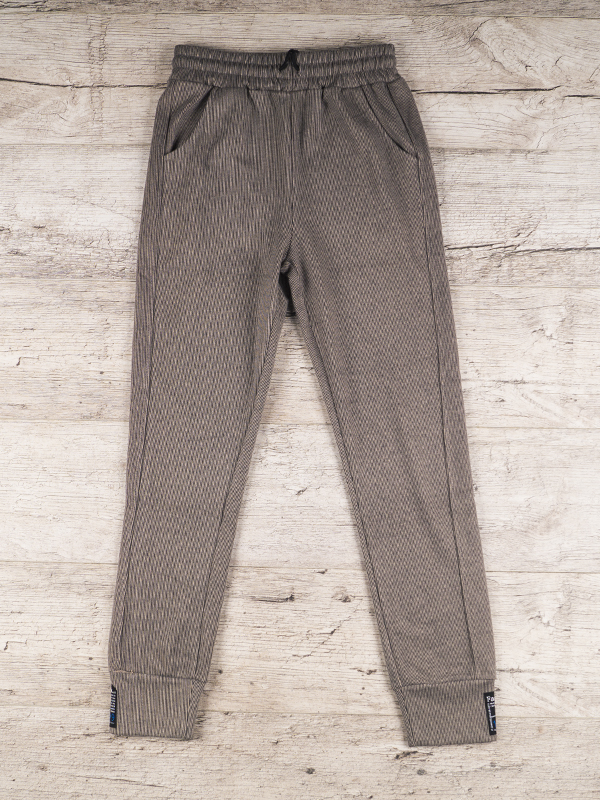 No Brand 1811 grey (деми) штаны спорт женские