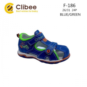 Clibee SA-F186 blue (лето) босоножки детские