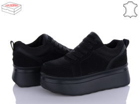 Aelida U66 black (деми) кроссовки женские