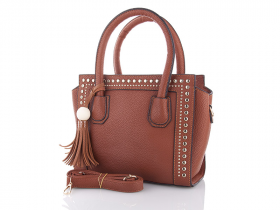 No Brand 7068 brown (деми) сумка женские