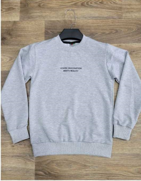 No Brand 95-3 l.grey (деми) свитер детские