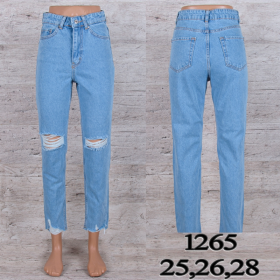 No Brand 1265 (25.26.28) (лето) джинсы женские