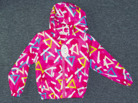 No Brand Cyr40 pink (деми) куртка детские