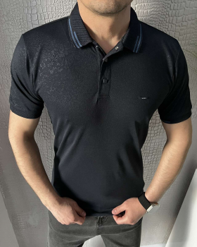 No Brand 1652 black (лето) футболка мужские