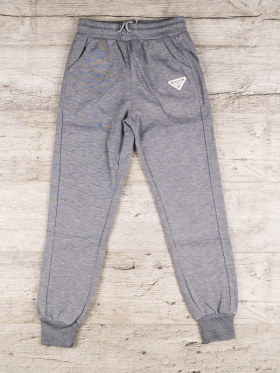 No Brand 1701 l.grey (деми) штаны спорт женские