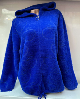 No Brand 26129 blue (деми) куртка женские