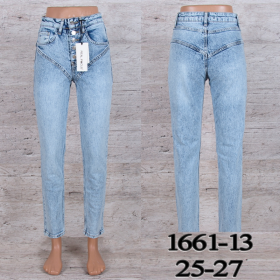 No Brand 1661-13 (деми) джинсы женские