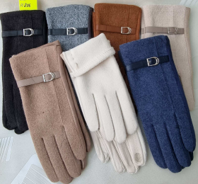 No Brand H206 mix (зима) перчатки женские