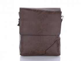 No Brand A663-2 brown (деми) сумка мужские
