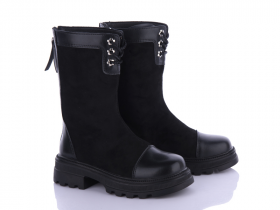 Violeta 197-87 black (деми) ботинки женские