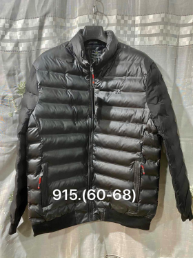 No Brand 915 black (деми) куртка мужские