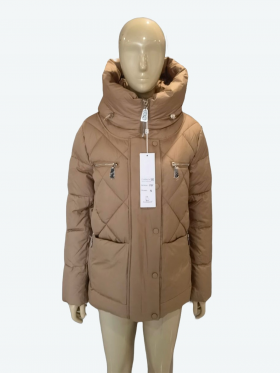 No Brand 757 brown (зима) куртка женские