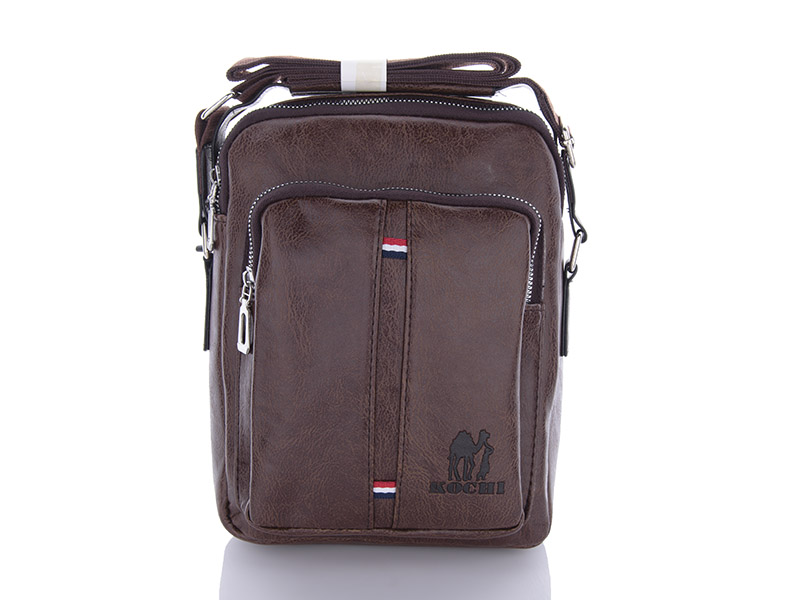 No Brand A116-9 brown (деми) сумка мужские