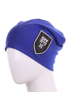 No Brand H43 blue (деми) шапка женские
