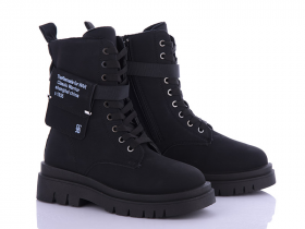 Violeta 20-927-1 black (деми) ботинки женские