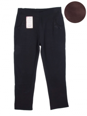 No Brand A5022-10 black (зима) штаны женские
