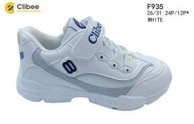 Clibee Apa-F935 white (деми) кроссовки детские