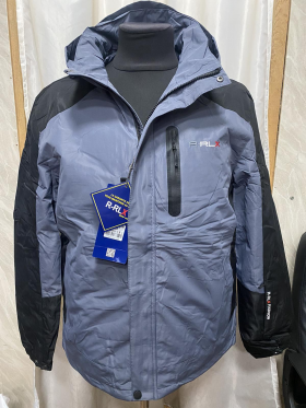 No Brand 2205-1 l.blue (деми) куртка мужские