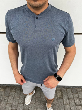 No Brand 1820 blue (лето) футболка мужские