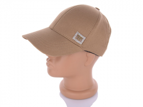 No Brand W019 brown (лето) кепка женские
