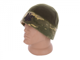 No Brand DD055-2 khaki (зима) шапка мужские