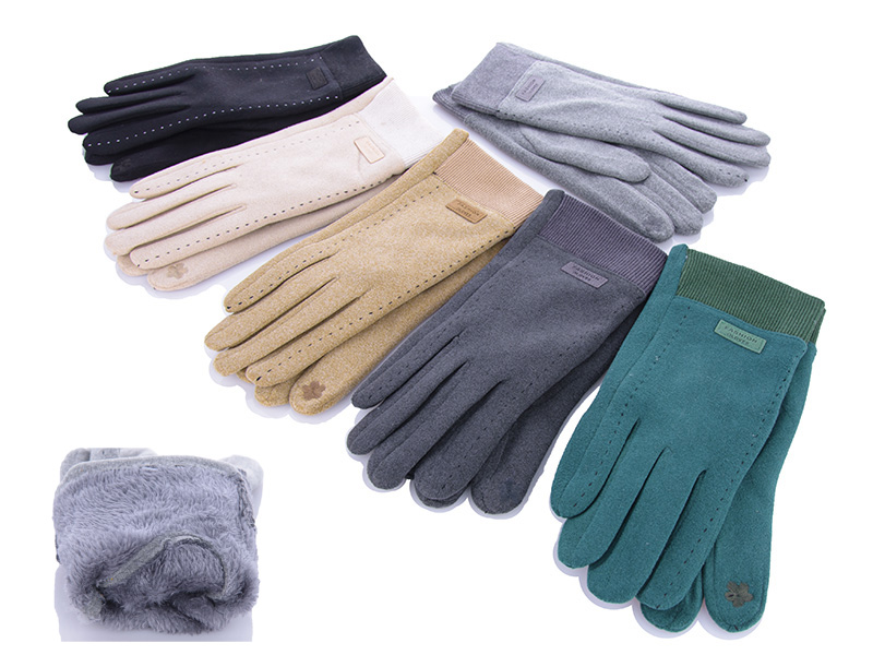 No Brand 3-57 (зима) перчатки женские
