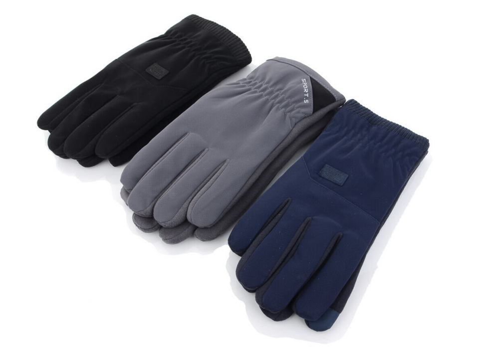 No Brand 120-1 mix (зима) перчатки мужские