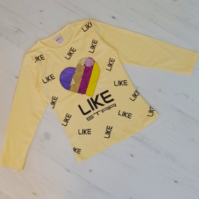 No Brand 7151 yellow (деми) свитер детские