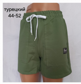 No Brand HN39 green (лето) шорты женские