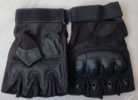 No Brand 182 black (деми) перчатки мужские