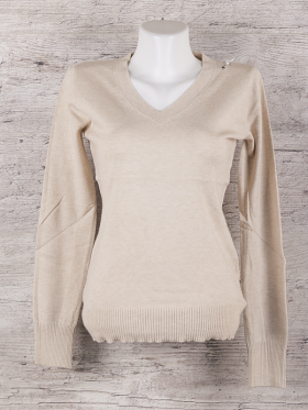 No Brand PM3002 beige (деми) свитер женские