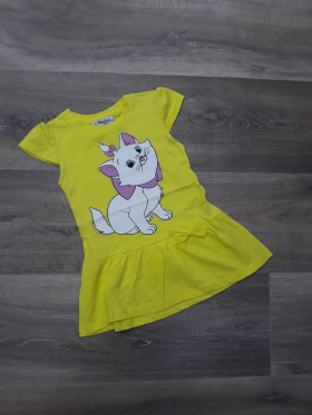 No Brand 8313 yellow (лето) платье детские