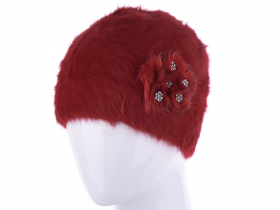 No Brand H799 red (зима) шапка женские