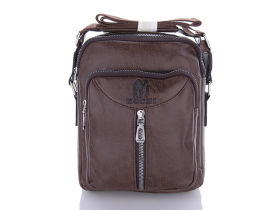 No Brand A2007 brown (деми) сумка мужские