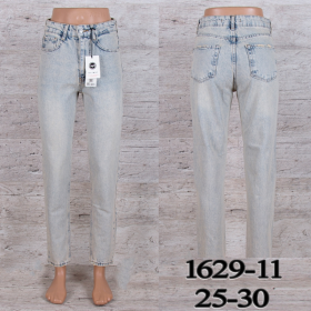 No Brand 1629-11 (деми) джинсы женские