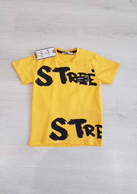 No Brand 5408 yellow (лето) футболка детские