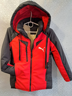 No Brand 3240-2 red (зима) куртка детские