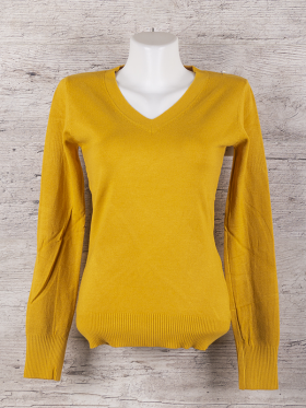 No Brand PM3002 yellow (деми) свитер женские