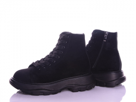 Violeta 166-47 black-2 (деми) ботинки женские