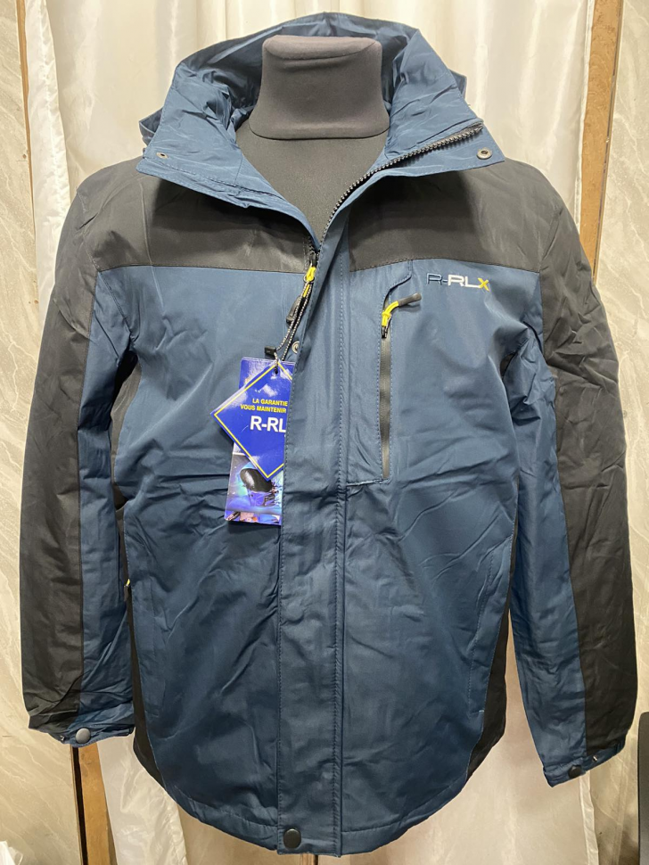 No Brand 689-1 blue (деми) куртка мужские