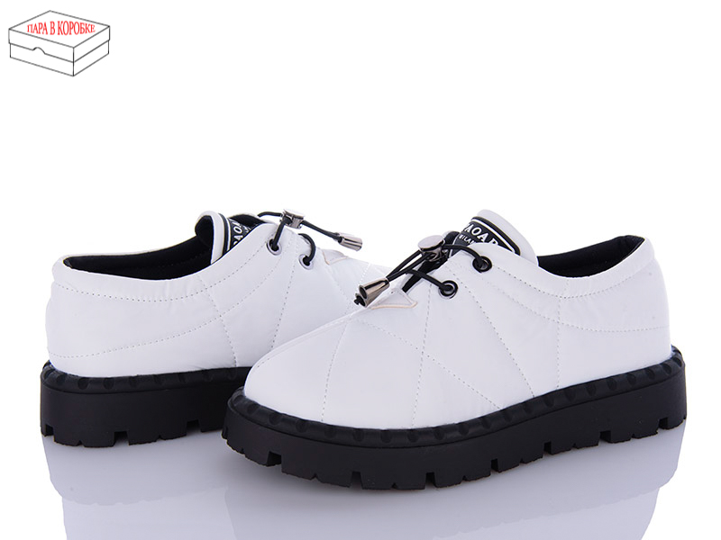 Aelida M18-1 white піна (деми) туфли женские