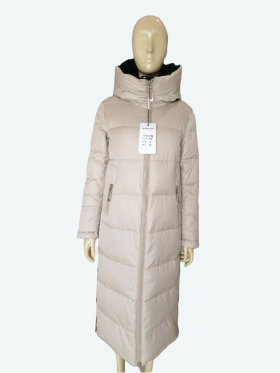 No Brand 818 beige (зима) пальто женские
