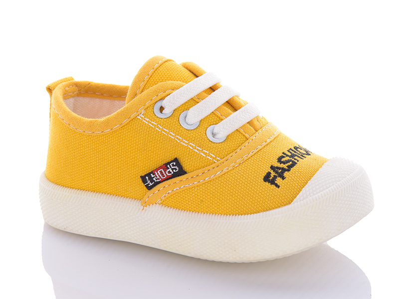 No Brand A736-5 yellow (деми) кеды детские
