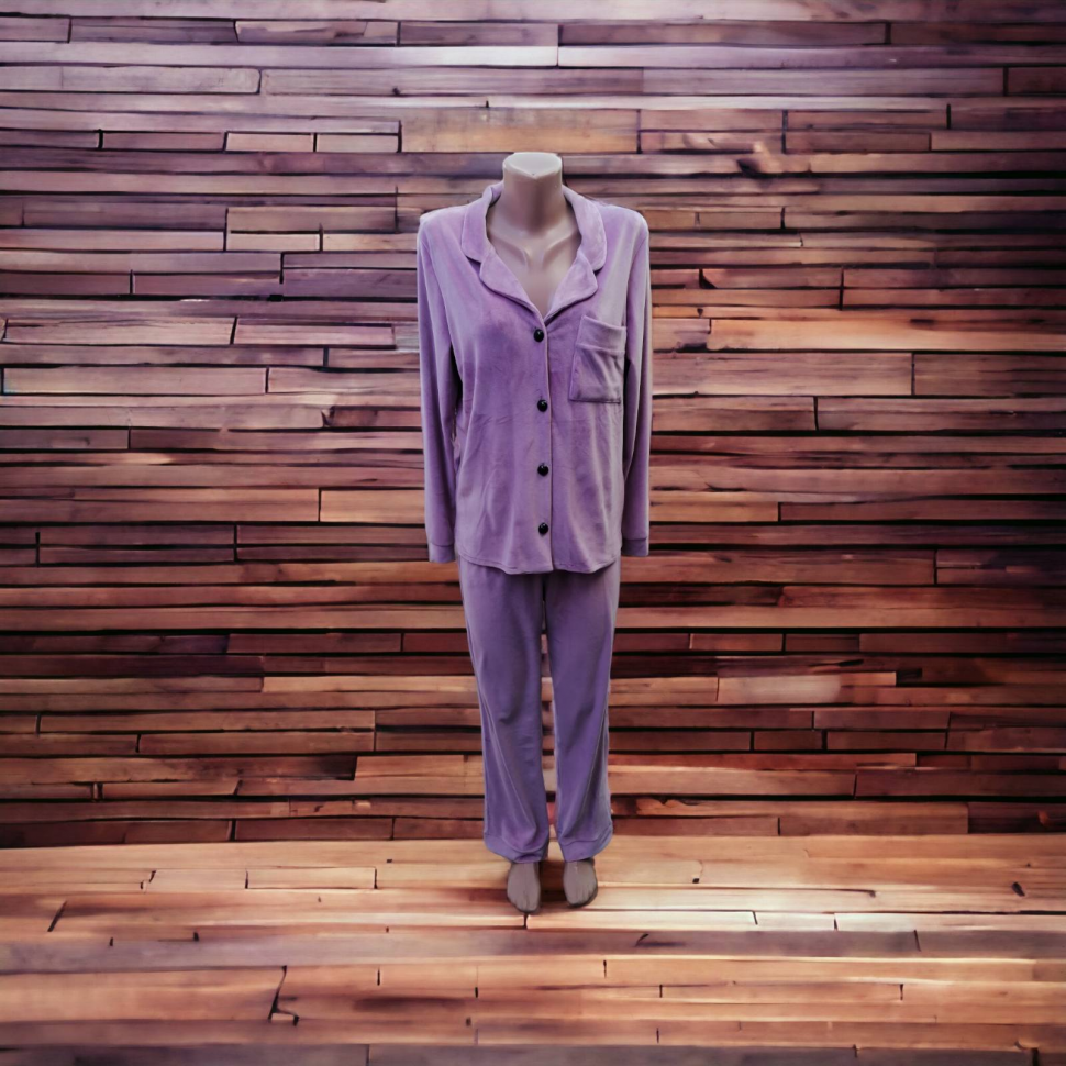 No Brand 81-1 lilac (деми) пижама женские