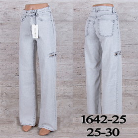 No Brand 1642-25 (лето) джинсы женские