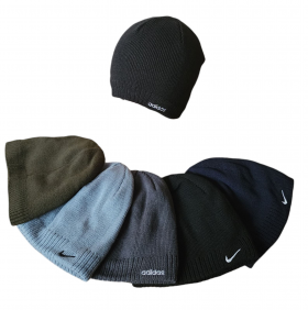 No Brand 1054 mix (зима) шапка 