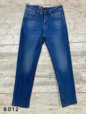 No Brand 8012 blue (деми) джинсы мужские